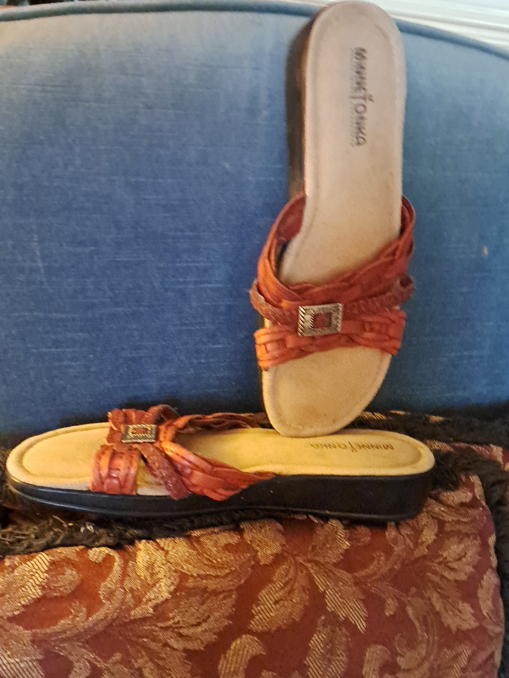 Minnetonka Maroon Slides